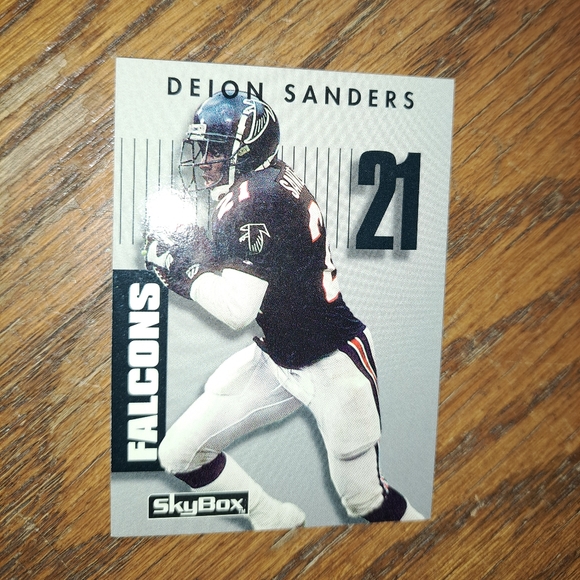 Deion Sanders mug+ cards (falcons bundle) - Picture 12 of 14